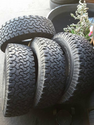 BF KO1 USA. 265-75-16 ปี13 สภาพดีมาก สวยๆ 1ชุด BF KO1 USA. 265-75-16 ปี13 สภาพดีมาก สวยๆ 1ชุด