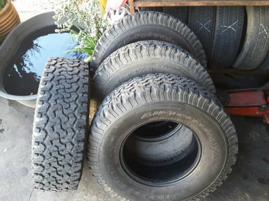 BF KO1 USA. 265-75-16 ปี13 สภาพดีมาก สวยๆ 1ชุด