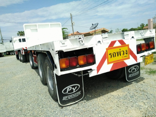 ขาย HINO MEGA FM2P 320  แรงม้า  ปี 51 แม่ลูกพื้นเรียบสามเพลา เครื่องดี เกียร์ดี สภาพสวย พร้อมใชงาน พร้อมแยกขายแม่ลูก เอกสารพร้อมโอน สนใจโทรมาคุยได้ค่ะ 083-9628875 , 082-1698998