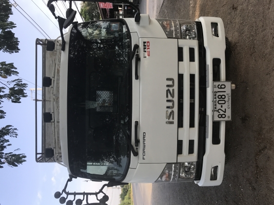 ขาย6ล้อISUZU FRR 210แรง จดปี56 ยูโร3 ไมล์40,000กิโลกระบะเหล็กพร้อมคอกยาว6.5เใตร