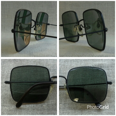แว่นตาเยอรมันวินเทจ ยุค &#039;70s  &#039;ราชสีห์ดำ&#039; ที่สมบูรณ์แบบที่สุด!  Vintage MOLLER handmade in Germany