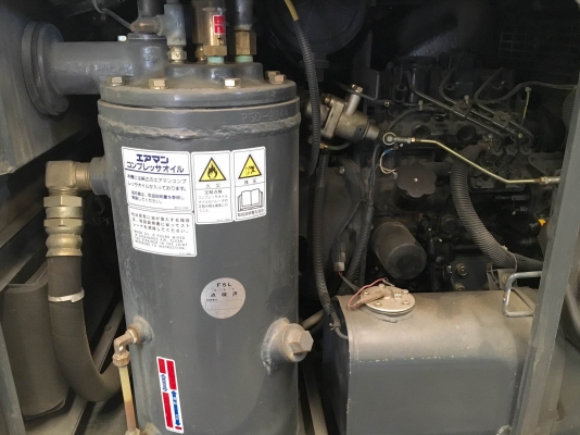 Airman PDS50S เครื่องปั๊มลม 50cfm : 7บาร์ นำเข้าจากญี่ปุ่น โทร. 080-6565422 (หนิง)