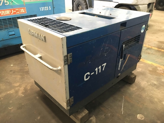 Airman PDS50S เครื่องปั๊มลม 50cfm : 7บาร์ นำเข้าจากญี่ปุ่น โทร. 080-6565422 (หนิง)