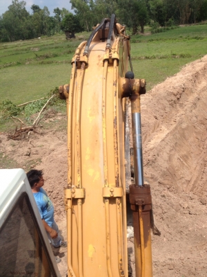 ขายรถแบคโฮ komatsu pc120-5 เอกสารอินวอย