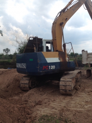 ขายรถแบคโฮ komatsu pc120-5 เอกสารอินวอย