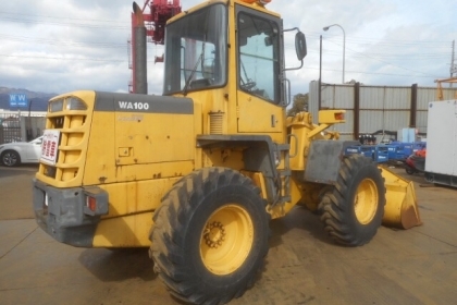 KOMATSU WA100-3 จากญี่ปุ่นแท้ สภาพดี พร้อมใช้งาน