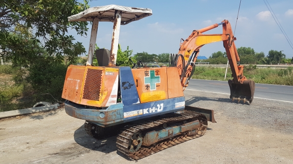 ขายด่วนรถแบคโฮKUBOTAคูโบต้าKH27เทียบเท่าPC30เครื่องคูโบต้า3สูบดีปั่มแรงรถนอกเพิ่งนำเข้ามาใหม่ยังไม่เคยใช้งานในเมืองไทยเลย