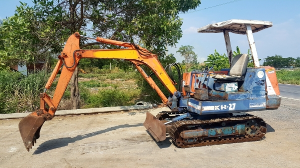 ขายด่วนรถแบคโฮKUBOTAคูโบต้าKH27เทียบเท่าPC30เครื่องคูโบต้า3สูบดีปั่มแรงรถนอกเพิ่งนำเข้ามาใหม่ยังไม่เคยใช้งานในเมืองไทยเลย