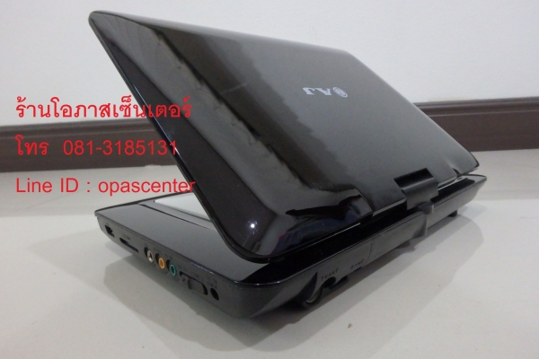 เครื่องเล่นดีวีดีพกพา เอเจ 9 นิ้ว รุ่น PCD-19D สภาพใหม่ ยกกล่อง