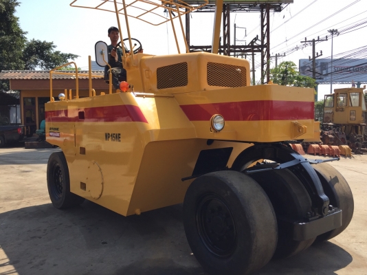 รถบดล้อยาง7ล้อ  WATANABE WP15WE ใช้งานใด้ทุกระบบ เอกสารเล่มทะเบียน