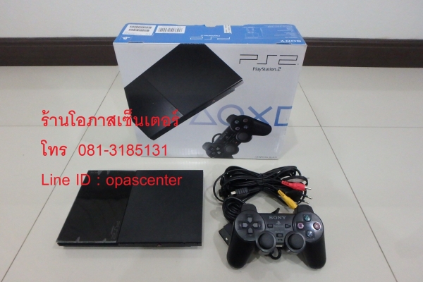 เกมส์เพลทู Play Station II รุ่น 90004 สภาพใหม่มาก อุปกรณ์ครบ ยกกล่อง