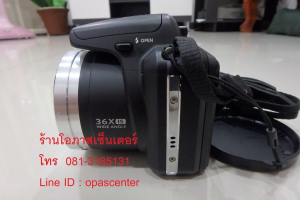กล้องซูมดิจิตอล Kodak รุ่น Pixpro AZ361 16 MP ซูมได้ 36 เท่า Mem 4 GB กระเป๋า ที่ชาร์ท มือสอง สภาพใหม่ ส่งฟรี