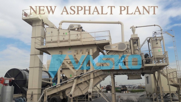 โรงผสมยางมะตอย(Asphalt plant)มือสอง 1.5ตัน(90-120ตันต่อชั่วโมง) จากเกาหลี พร้อมbuilt และติดตั้ง ของอยู่ไทยเเล้ว 13m