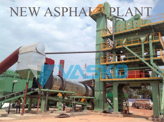 โรงผสมยางมะตอย(Asphalt plant)มือสอง 1.5ตัน(90-120ตันต่อชั่วโมง) จากเกาหลี พร้อมbuilt และติดตั้ง ของอยู่ไทยเเล้ว 13m