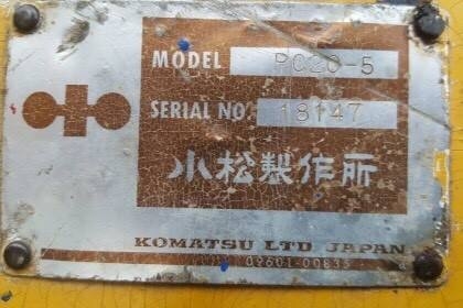 ขาย 195,000 รถแบคโฮเล็ก KOMATSU PC20-5 เครื่องดี ปั้มดี ช่วงล่างแน่น รถใช้งานอยู่ครับ เอกสารใบซื้อขาย  รถอยู่ จ.อุดรธานี  โทร&amp;ไอดีไลน์ 0610710295