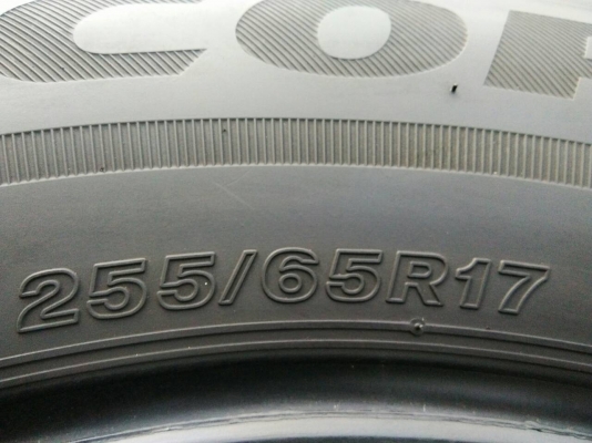 ขายยาง บริดสโตน อีโคเปีย255/65R17 ยางสัปดาห์ที่31ปี16 ดอกยางหนาสวยสดไม่แตกลายไม่ร้าวไม่กินข้างไม่มีปะ จำนวน 1 ชุด ขายยาง บริดสโตน อีโคเปีย255/65R17 ยางสัปดาห์ที่31ปี16 ดอกยางหนาสวยสดไม่แตกลายไม่ร้าวไม่กินข้างไม่มีปะ จำนวน 1 ชุด