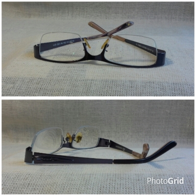 แว่นสายตายาวมัลติโค้ทฝรั่งเศส  ราคานักศึกษา!  Authentic ALAIN DELON PARIS handmade in France  ค่าสายตา +175  ตัวแท้!  จริงใจ - ไม่จิงโจ้!