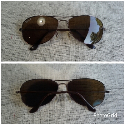 แว่นตา &#039;เดอะะ บิ๊กเนม&#039; ตัวจริง!  อิตาลีตัวแท้!  ใหม่กริ๊บ!  Authentic RAY-BAN handmade in Italy  บิ๊กไซซ์!  ตัวแท้!  จริงใจ - ไม่จิงโจ้!