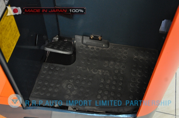 รถโฟล์คลิฟท์ไฟฟ้าพร้อมขาย TOYOTA รุ่น 7FBRS10-10700 นำเข้าจากประเทศญี่ปุ่น 100\% ไม่เคยใช้งานในไทย