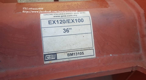 สินค้าใหม่ ประกอบนอกBUCKET บุ๊งกี๋สำหรับรถขุดไซค์ 100,110,120  สลัก 65 มิล/ แบบมีปีกข้าง เสริมบ่าบุ๊งกี๋ / 5 ฟัน / ปากกว้าง: 36 นิ้ว / ราคาเพียง(ใบละ) 33,000 บาท สนใจรีบติดต่อ 0819337688