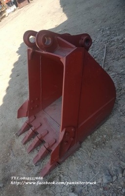 สินค้าใหม่ ประกอบนอกBUCKET บุ๊งกี๋สำหรับรถขุดไซค์ 100,110,120  สลัก 65 มิล/ แบบมีปีกข้าง เสริมบ่าบุ๊งกี๋ / 5 ฟัน / ปากกว้าง: 36 นิ้ว / ราคาเพียง(ใบละ) 33,000 บาท สนใจรีบติดต่อ 0819337688