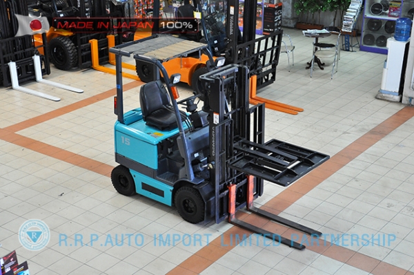 ขายรถโฟล์คลิฟท์มือสอง TOYOTA รุ่น 6FB15-12076 สภาพเดิมจากญี่ปุ่นจากประเทศญี่ปุ่น ไม่เคยใช้งานในไทย