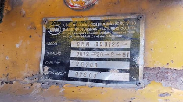 ขาย ลูกพ่วงสามมิตรสามเพลาไม่ดั้ม ยาว 7 เมตร ปี 51 สภาพสวยพร้อมใช้งาน เอกสารพร้อมโอน สนใจติดต่อ 083-9628875,082-1698998 ขาย ลูกพ่วงสามมิตรสามเพลาไม่ดั้ม ยาว 7 เมตร ปี 51 สภาพสวยพร้อมใช้งาน เอกสารพร้อมโอน สนใจติดต่อ 083-9628875,082-1698998