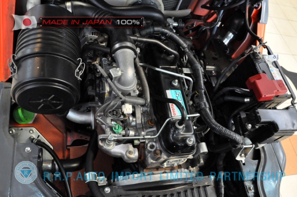 ขายรถโฟล์คลิฟท์มือสอง TOYOTA รุ่น 8FG15-15156 นำเข้าจากประเทศญี่ปุ่น 100\% ไม่เคยใช้งานในไทย