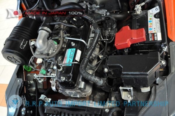 ขายรถโฟล์คลิฟท์มือสอง TOYOTA รุ่น 8FG15-15156 นำเข้าจากประเทศญี่ปุ่น 100\% ไม่เคยใช้งานในไทย