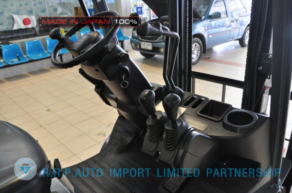 ขายรถโฟล์คลิฟท์มือสอง TOYOTA รุ่น 8FG15-15156 นำเข้าจากประเทศญี่ปุ่น 100\% ไม่เคยใช้งานในไทย