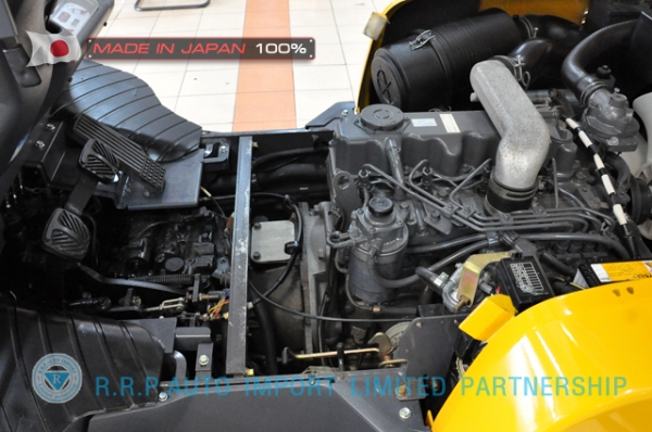 ขายรถโฟล์คลิฟท์มือสอง TCM รุ่น FHD25T3-2S500255 นำเข้าจากประเทศญี่ปุ่น 100\% ไม่เคยใช้งานในประเทศไทย