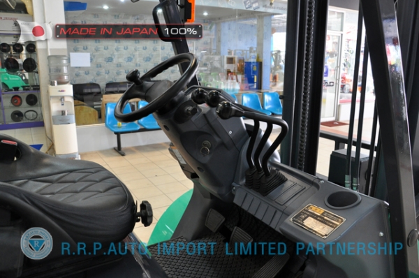 รถโฟล์คลิฟท์พร้อมขาย MITSUBISHI รุ่น FD25T-F18C-54064 นำเข้าจากประเทศญี่ปุ่น 100\%