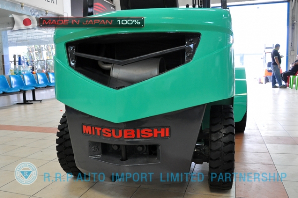 รถโฟล์คลิฟท์พร้อมขาย MITSUBISHI รุ่น FD25T-F18C-54064 นำเข้าจากประเทศญี่ปุ่น 100\%