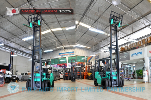 รถโฟล์คลิฟท์พร้อมขาย MITSUBISHI รุ่น FD25T-F18C-54064 นำเข้าจากประเทศญี่ปุ่น 100\%