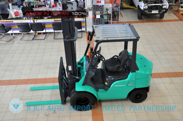 รถโฟล์คลิฟท์พร้อมขาย MITSUBISHI รุ่น FD25T-F18C-54064 นำเข้าจากประเทศญี่ปุ่น 100\%