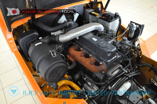 ขายรถโฟล์คลิฟท์มือสอง TCM รุ่น FD25T6H-39E00762 นำเข้าจากประเทศญี่ปุ่น 100\% ไม่เคยใช้งานในประเทศไทย