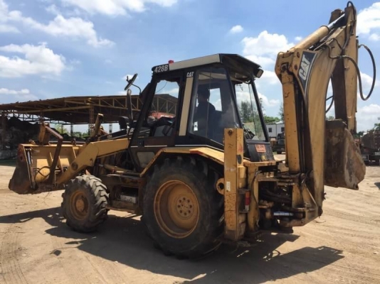 ขาย 445,000 รถตักหน้าขุดหลัง CAT 428-B ระบบขับเคลื่อน2 เพลา โฟร์วิน 4X4 สะภาพรถสวย พร้อมใช้ ปุ้งกี้ปิดเปิดได้ มีระบบใช้งานแบบรถโฟร์คลิปได้ด้วย ยางพร้อมใช้ มูมหลังสไลน์ได้ เอกสารเล่มทะเบียน   รถอยู่ กทม โทร&amp;ไอดีไลน์ 0610710295