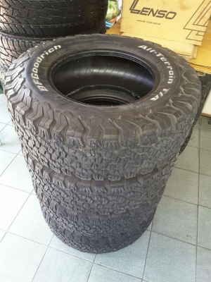 BF KO2 USA. 275-70-17 ปี 15 สภาพสวยๆ 1ชุด BF KO2 USA. 275-70-17 ปี 15 สภาพสวยๆ 1ชุด