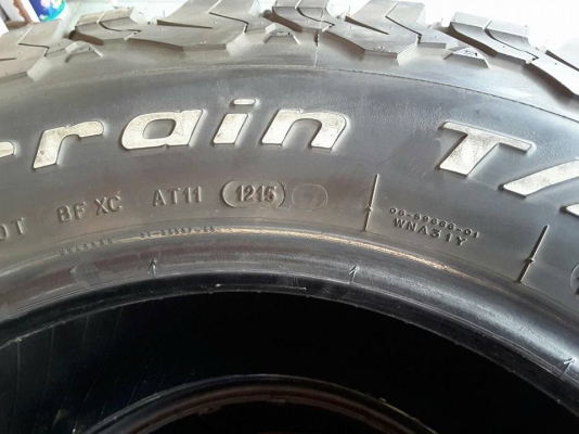 BF KO2 USA. 275-70-17 ปี 15 สภาพสวยๆ 1ชุด BF KO2 USA. 275-70-17 ปี 15 สภาพสวยๆ 1ชุด