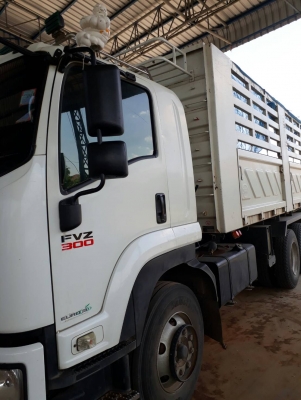 10 ล้อ 2 เพลา ISUZU FVZ 300 แรง ปี 52  ไมล์ 92,000 กม. กระบะสามมิตร-ดั้ม มีระบบลากพ่วง สภาพสวยพร้อมใช้ ราคา  1.75 ล้าน ต่อรอง