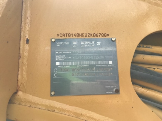 รถเกรด Cat140H ปี2002 รถเก่านอก สภาพเดิมๆ นำเข้าจากอเมริกา