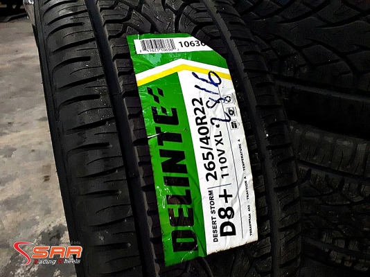 DELINTE D8 265/40R22 เส้นละ 4,900 บาท