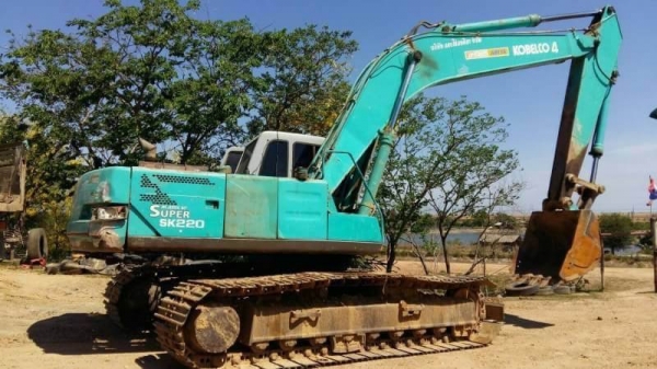 ขาย 415,000 KOBELCO SK 220-3 เครื่องดี ปั้มแรง เอวแน่น ช่วงเต็ม รถสวยพร้อมใช้ราคาถูก รถอยู่ กาญจนบุรี โทร&ไอดีไลน์ 0610710295 ขาย 415,000 KOBELCO SK 220-3 เครื่องดี ปั้มแรง เอวแน่น ช่วงเต็ม รถสวยพร้อมใช้ราคาถูก รถอยู่ กาญจนบุรี โทร&ไอดีไลน์ 0610710295