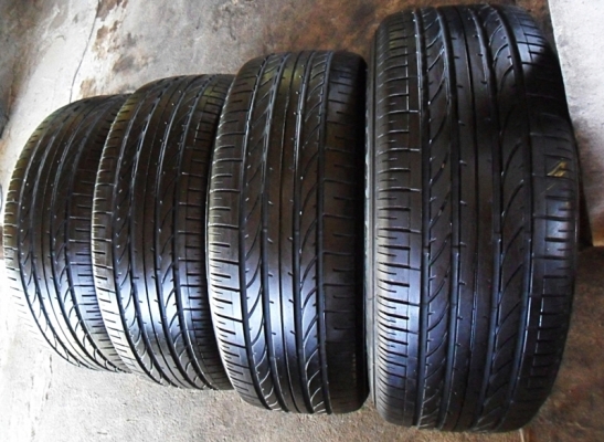 ยาง18กระบะสูง บริดสโตน ญี่ปุ่น 265-60-18ลงพื้นปี15 ดอกเกือบ1เซ็น