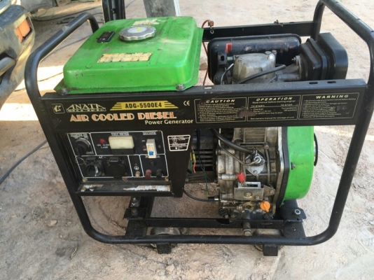 ขายเครื่องปั่นไฟดีเซลขนาด5.5kw.ราคา17000บาทของยุค้อวัง.ยโสธร 0854997911