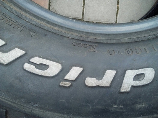 265/75R16 BF Goodrich มี 2 เส้น tel.063-286-3551 , 081-427-3941 265/75R16 BF Goodrich มี 2 เส้น tel.063-286-3551 , 081-427-3941