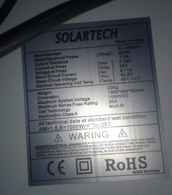 แผงโซล่าเซลล์เพื่อการเกษตร