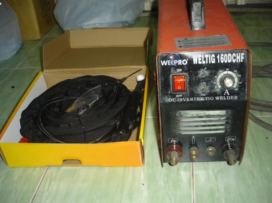 ขายเครื่องเชื่อมอาร์กอน WELPRO  รุ่น WELTIG160DCHF (160 Amp./220 v.)