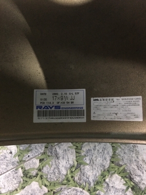 "ล้อแท้"แกรมไลน์17/5×114.3หน้า8.5.off+40 หลัง9.5off+38 ล้อปี 2002 ชุด 38000บ. โทร.0879050181-0995357594 ส่งฟรีทั่วไทย "ล้อแท้"แกรมไลน์17/5×114.3หน้า8.5.off+40 หลัง9.5off+38 ล้อปี 2002 ชุด 38000บ. โทร.0879050181-0995357594 ส่งฟรีทั่วไทย