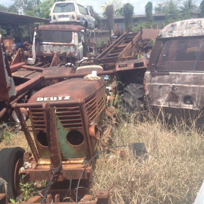 ขายด่วน รถไถโบราณ ยี่ห้อ DEUTZ  เครืองติดได้   เอาไว้โชว์  เพียง 70000 บาท